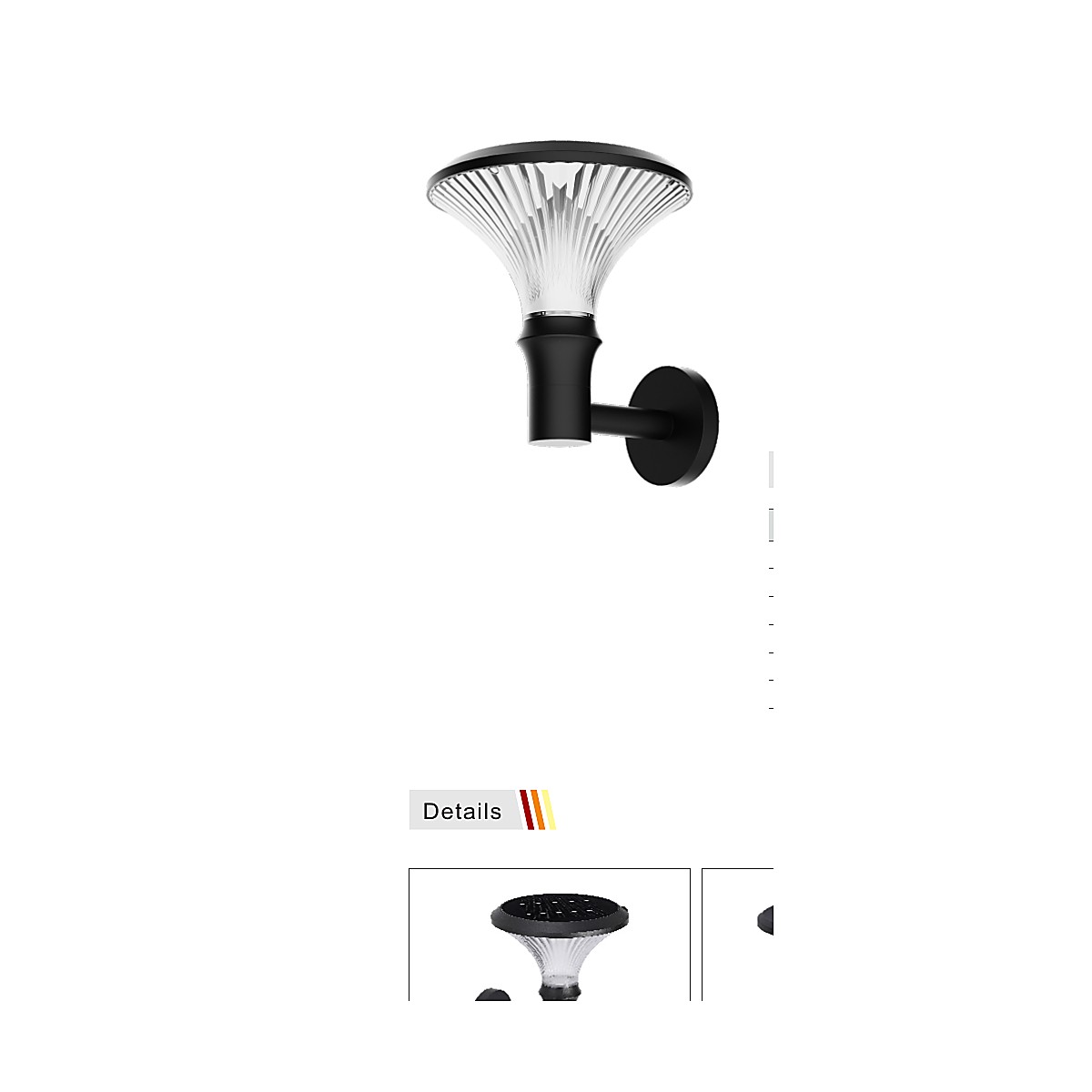 GT-BD3002 Solar Wall Light | O